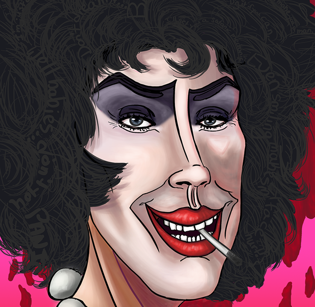 Tim Curry - Caricature - Preview