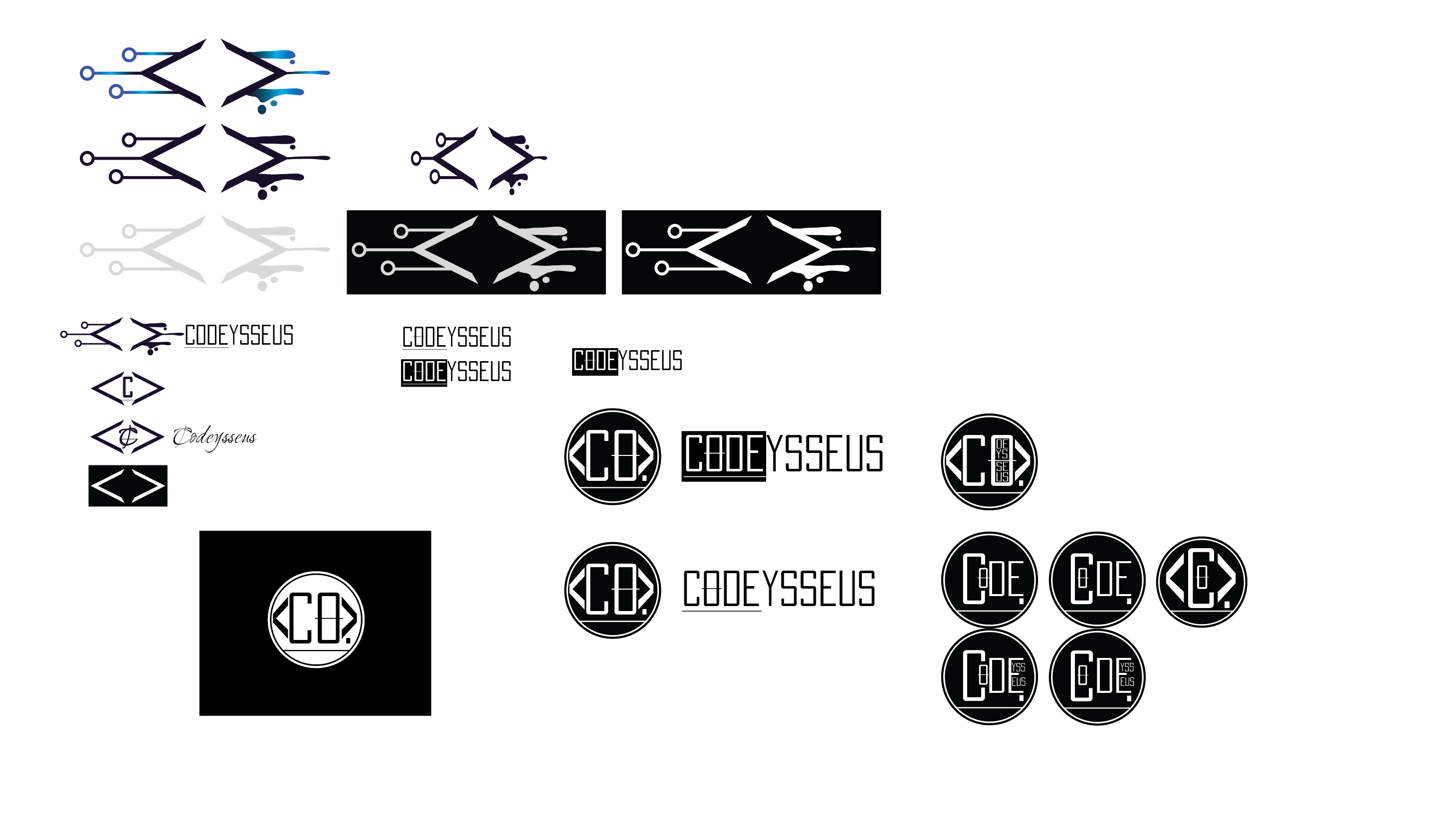  C0deysseus Logo Design