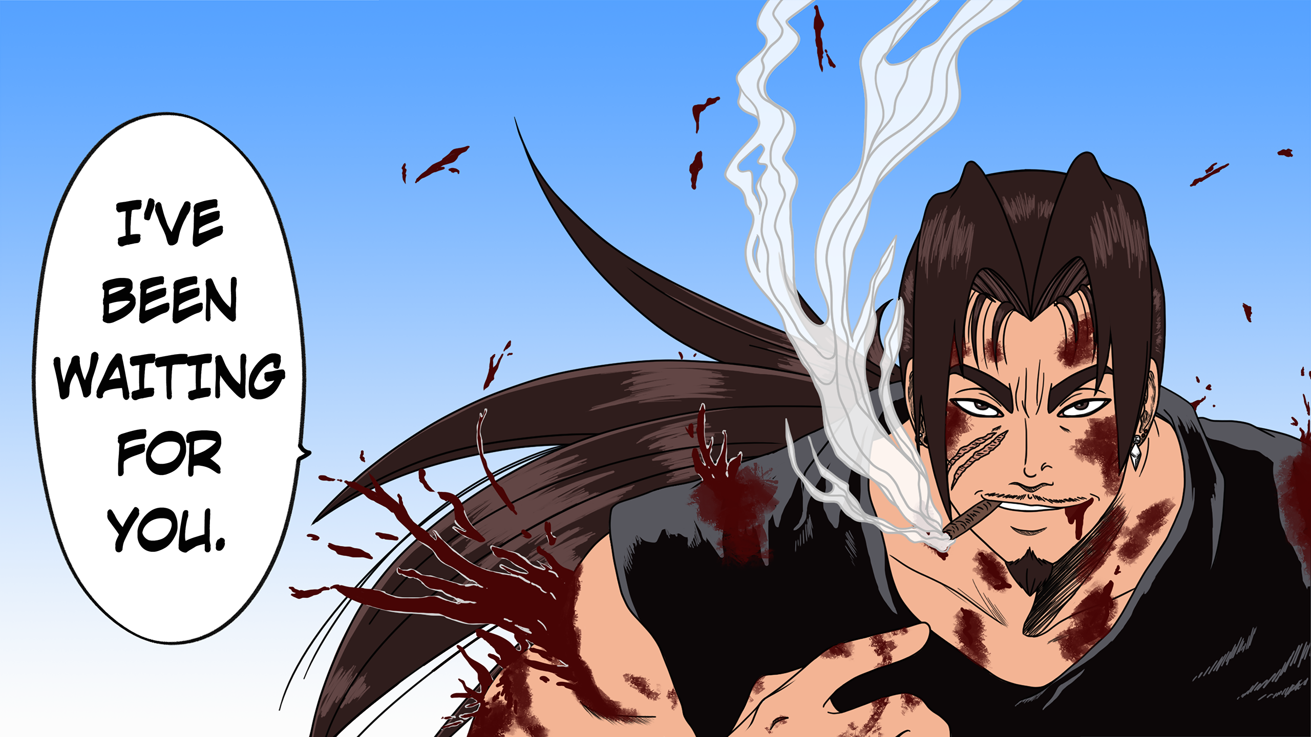 Alan - Manga Redraw (colored panel version)