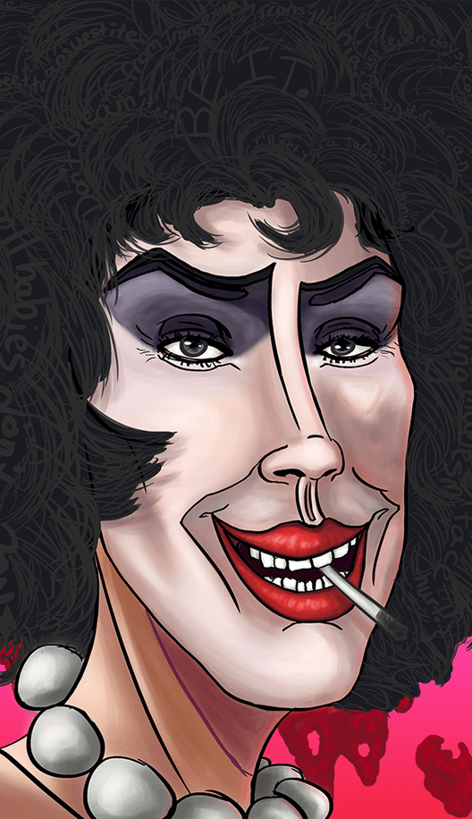 Tim Curry - Caricature - preview
