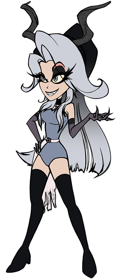 AU Shikyo: [Exorcist] Shikyo disguised as a Sinner/Demon with kudu horns - Zak Warlyile