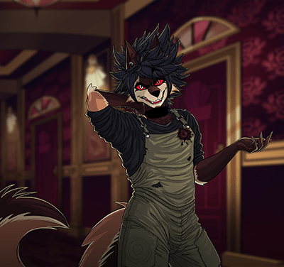 AU Zak: Jack as an anthro mahogany Belgian Malinois (fully rendered version) - Zak Warlyile